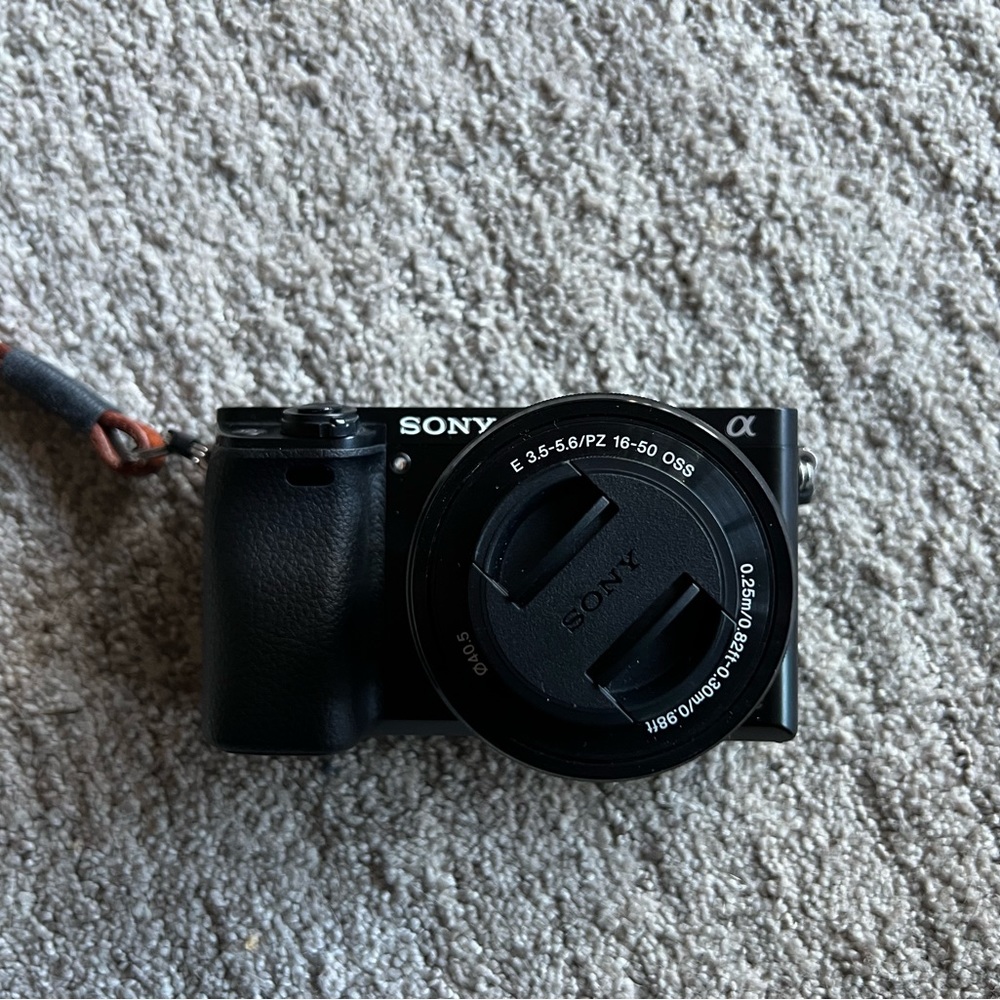 Sony a6000 mirrorless camera
